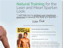 Tablet Screenshot of bodyofaspartan.com